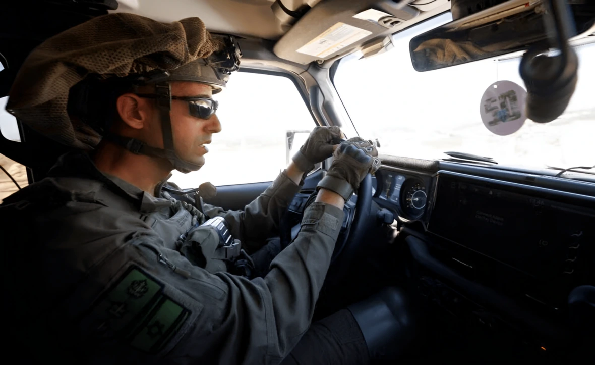 IDF Colonel Avi Marciano in South Lebanon